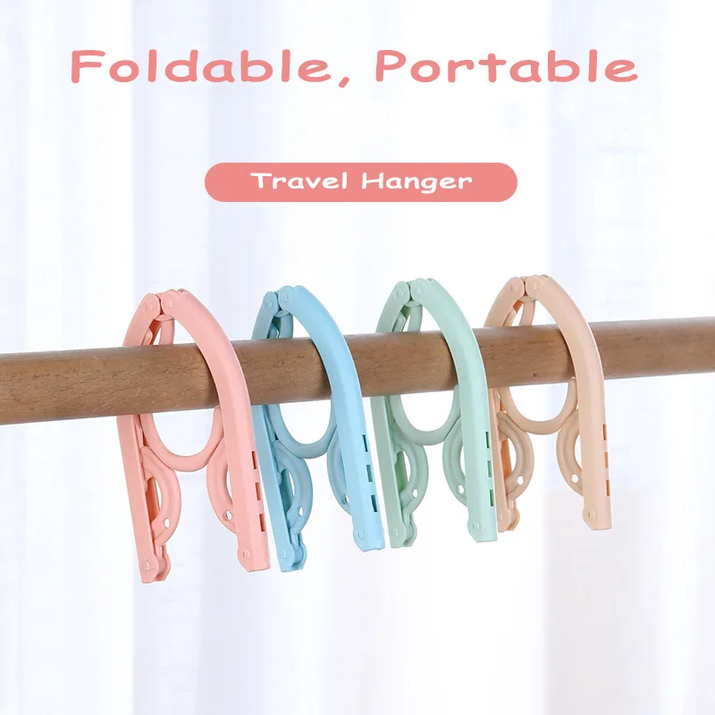 Porte-cintre pliant avec clip pour chaussettes et sous-vêtements, crochet portable, voyage, séchage des vêtements, voyages d'affaires, T1
