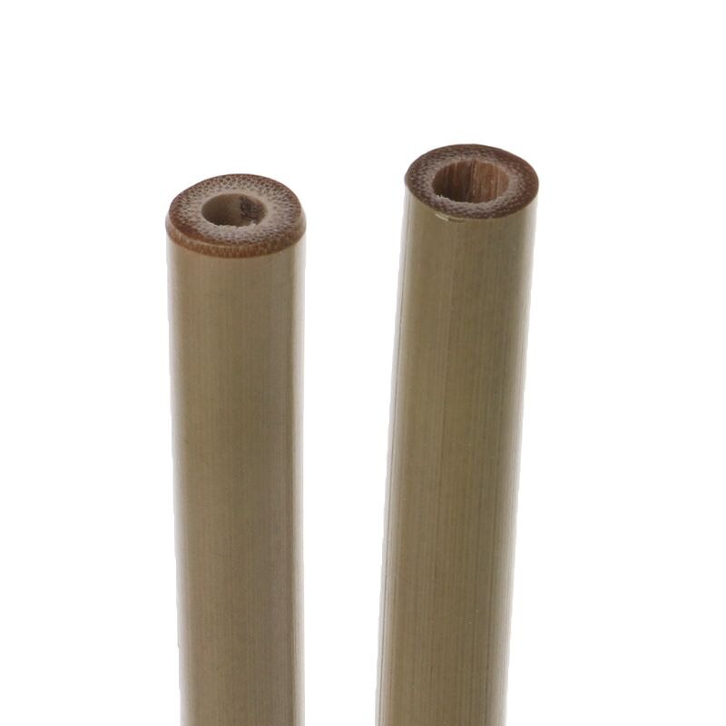Natural Bamboo Straw Eco Friendly Reusable Straw Organic Bamboo Drinking Straws Bar Accessories