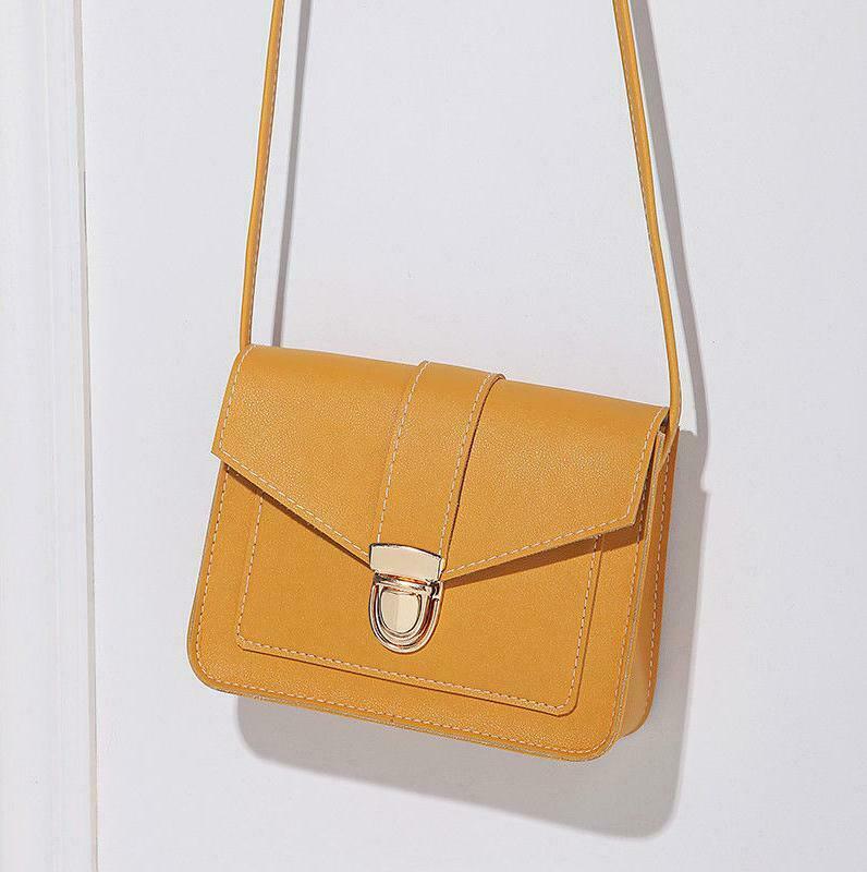 Women Handbag Small Shoulder Bag PU Leather Envelope Crossbody Messenger Handbag Purse
