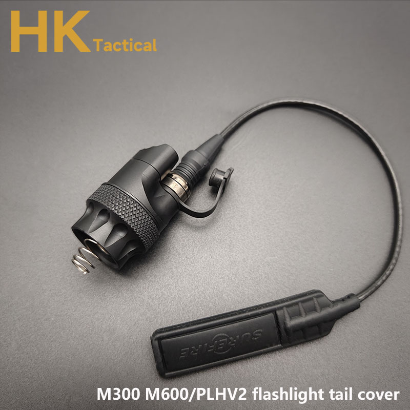 M600 M300 lampe de poche interrupteur accessoires Scout lumière arme interrupteur pour Surefir PLH-V2 TAILCAP capuchon arrière