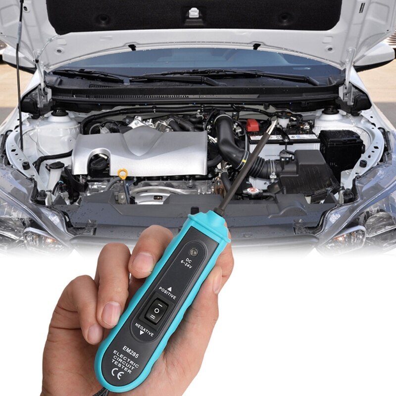 Diagnostic Power Probe Electric Circuit Tester EM285 Easy Operation with Long Test Lead Short-circuit Protection