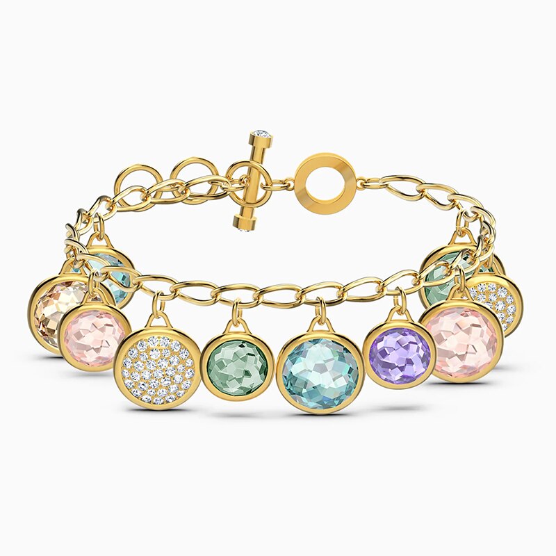 Swarovskis Originele 1:1 Prachtige Tahlia Kristal Ketting En Kristallen Ring En Kristallen Oorbellen Dames Mode Sieraden Set