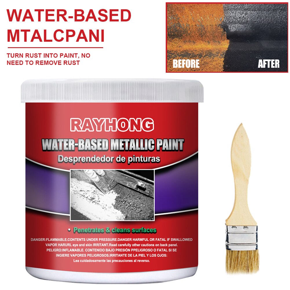 100ml Auto Anti Rust Paste Multi Purpose Metal Surfaces Repair Rust Remover Car Chassis Rust Converter Car Maintenance Cleaning