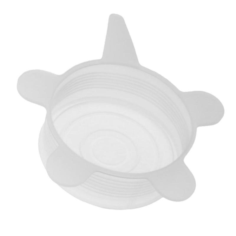 1PC Herbruikbare Stretch Siliconen Deksels Voedsel Wrap Bowl Pot Pan Cover Rubber Vers houden Deksel Voor Voedsel Kom pot Keuken Gadget: 11cm