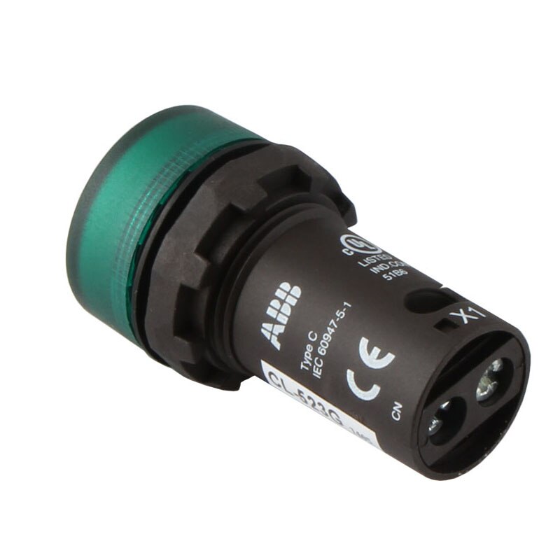 ABB Power signaal lamp voor power verdeelkast CL-523 CL-502 AC220V AC/DC24V 110V LED Geel groen rood