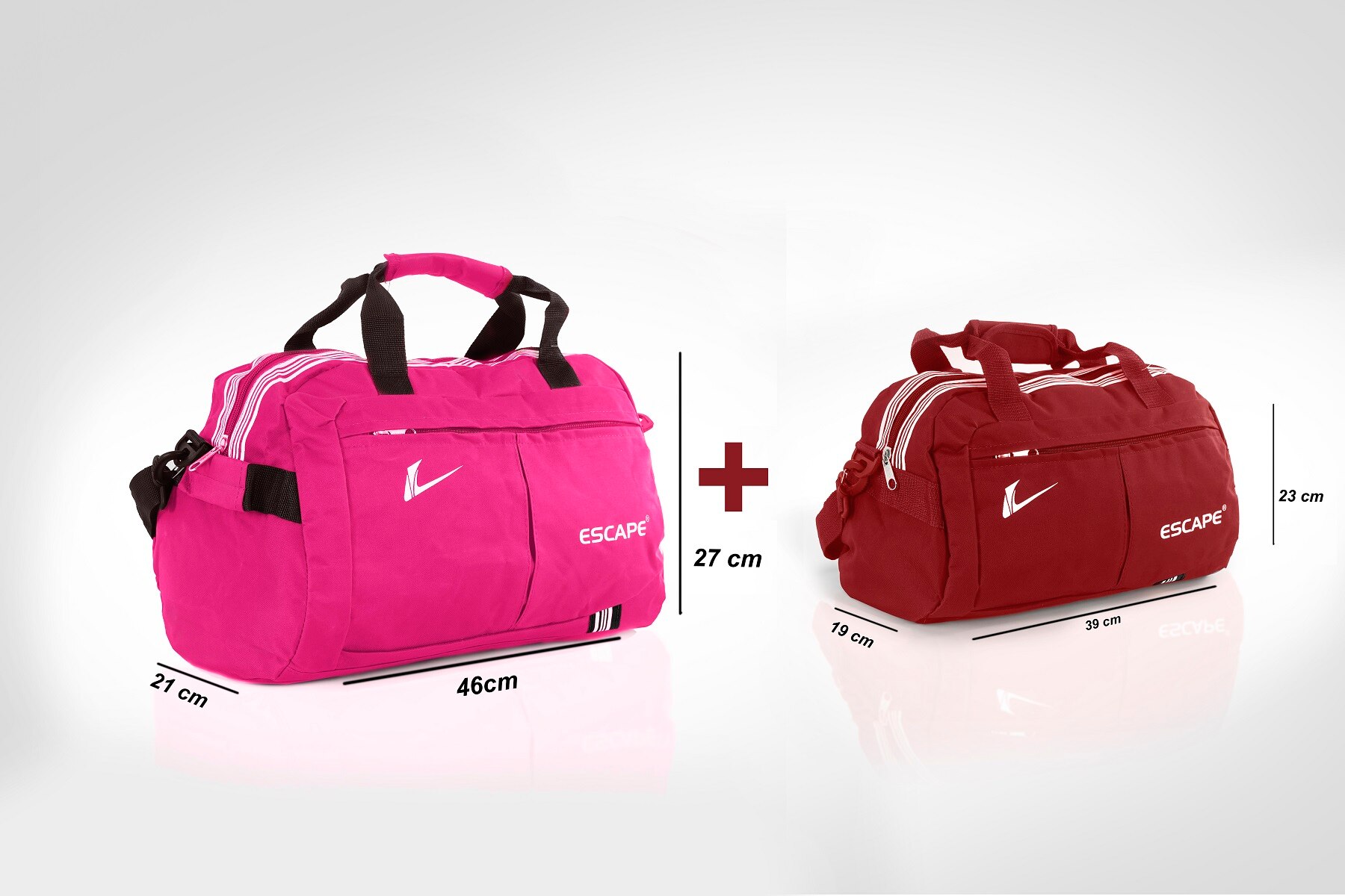 ESCAPE 110 + ESCAPE 111 Season Polyester Unisex Seyehat , Fitness and Sports Bags