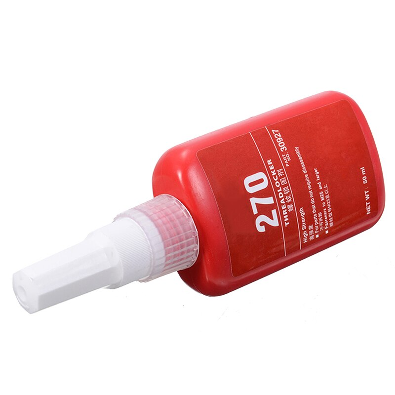 2 Fles 270 50Ml Hoge Sterkte Lijm Threadlocker Anaërobe Lijm Lijm Schroefdraad Locker Draad Vergrendeling Lijm