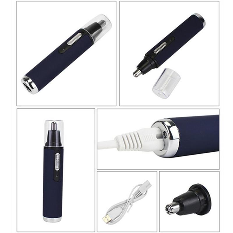 Personal Electric Nose &amp; Ear Trimmer Man &amp; Woman Face Care Eyebrow Removal Rechargable Hair Trimmer Shaver Trimming Tool