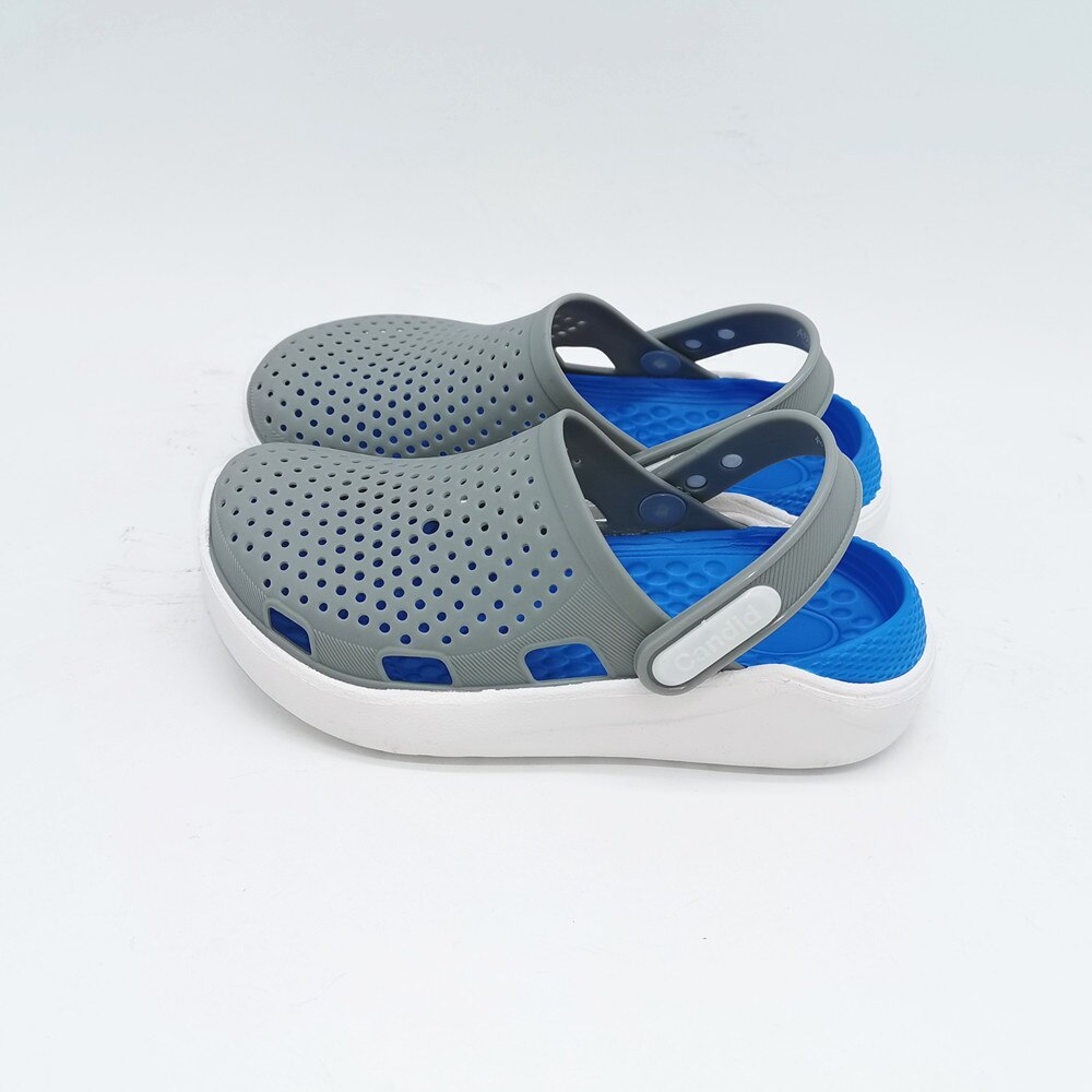 Goede Zomer Kids Jongens Croc Slippers Strand Schoenen Voor Jongen Mannelijke Kinderen Maat Eu 30-35 Ons 11-3