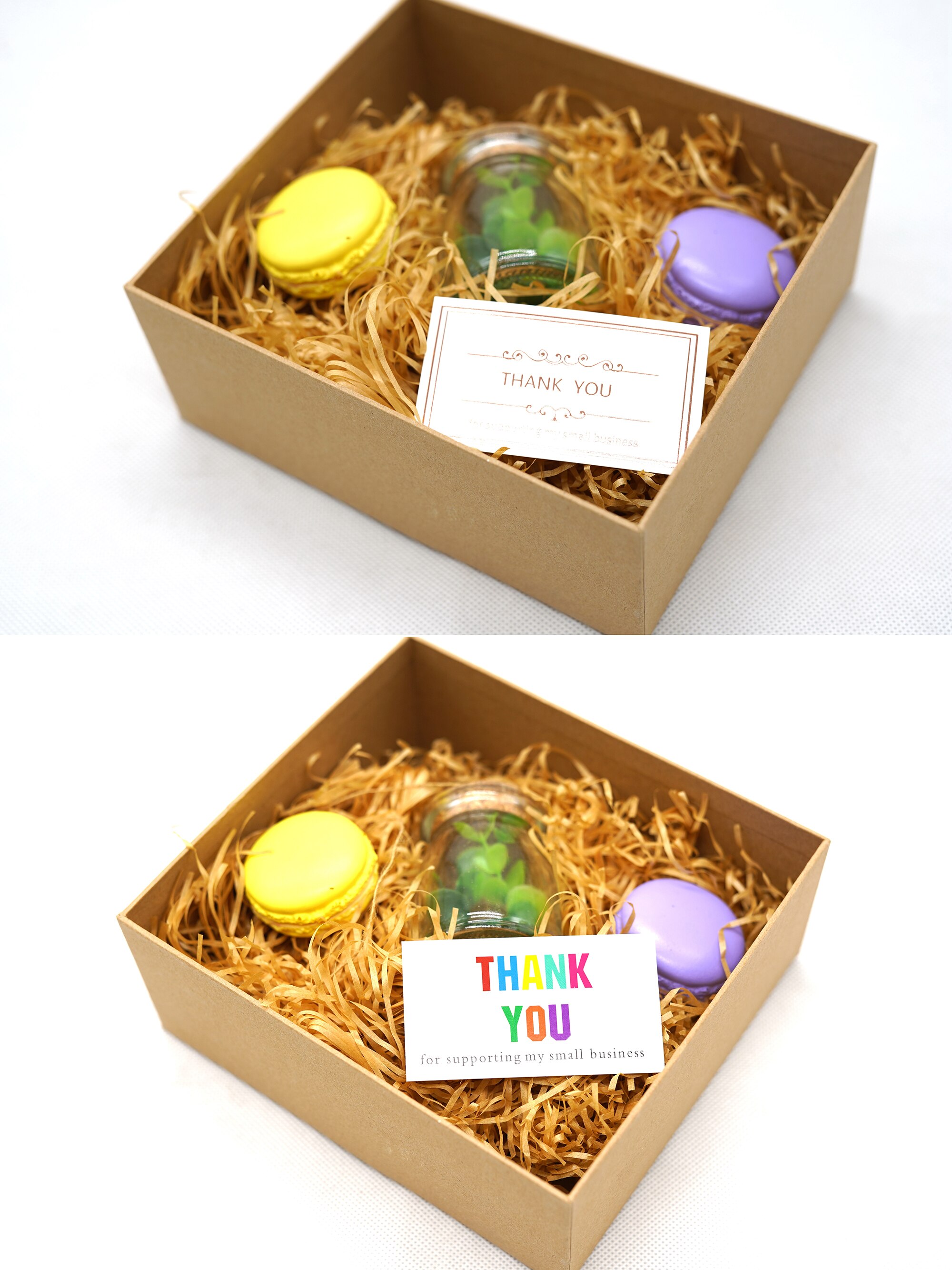 50pcs Thank You for Your Order Business Cards , Shopping Purchase Thanks Greeting Cards Appreciation Card for Small Business