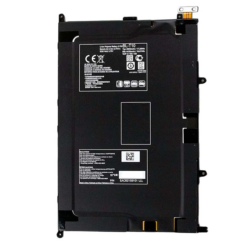 7XINbox 17.25Wh 3.75V Genuine BL-T10 Battery For LG G Pad 8.3 in Table V500 VK810 Series BL T10 4600mAh