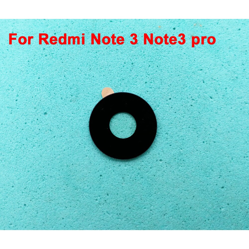 Original Housing Rear Back Camera Glass Lens Cover Case with Adhesive Glue For xiaomi Redmi hongmi Note 3 Note3 pro