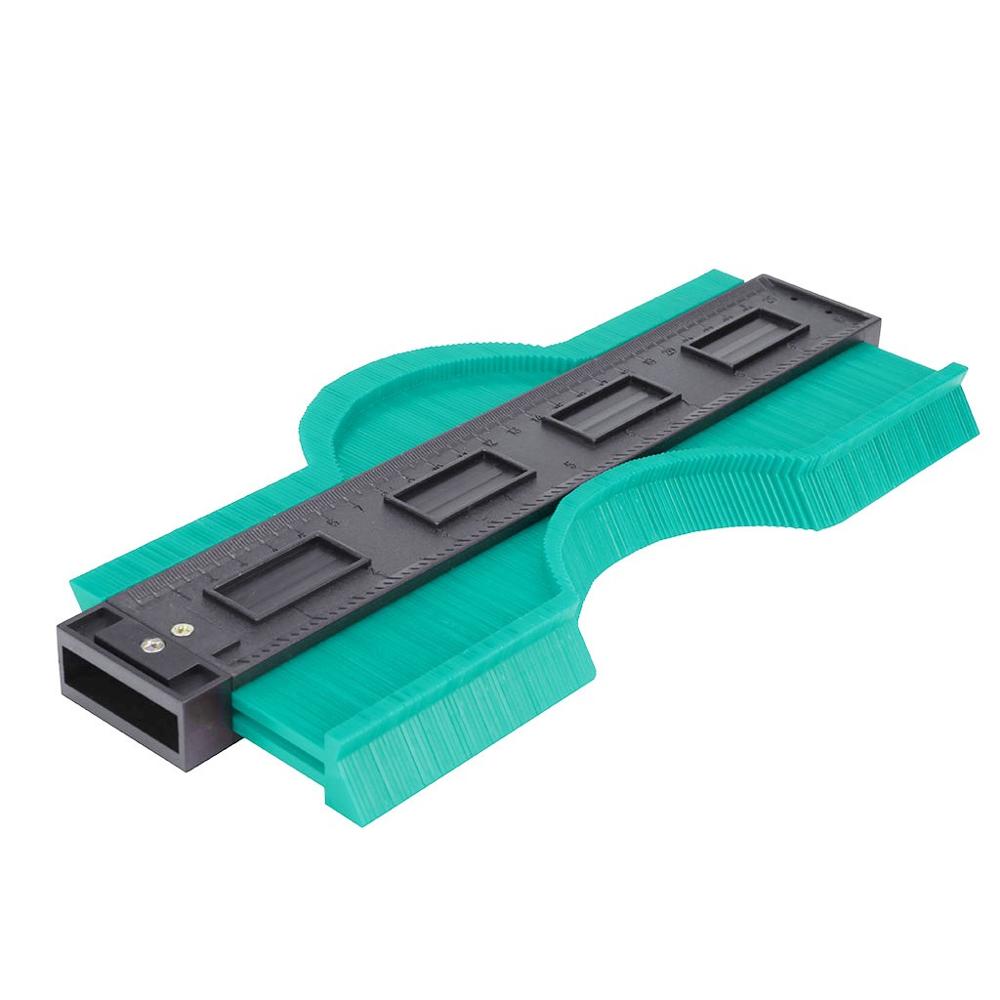 10Inch Contour Copy Duplicator Circular Frame Profile Gauge Tool multifunction angle meter ruler Measuring Wood Work tool #1201