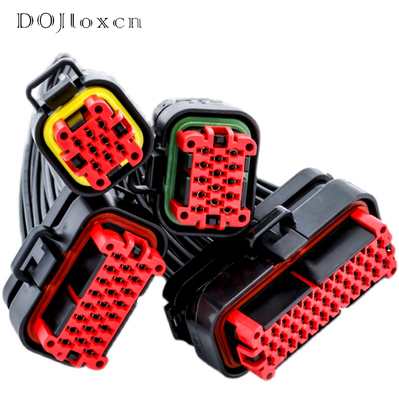 1 Ssts 8 14 23 35 Pin AMP 776273-1 770680-1 Auto ECU Cablaggio Female Connettore With Wire 18cm 776164-1 770680-1