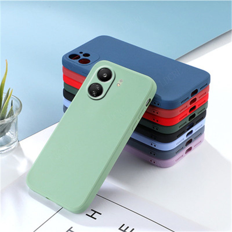 Coque en silicone liquide antichoc pour Xiaomi Redmi, coque souple en TPU pour Redmi 13C, 10A, 12C, 9C, 10C, 9, 10, 12, 13C