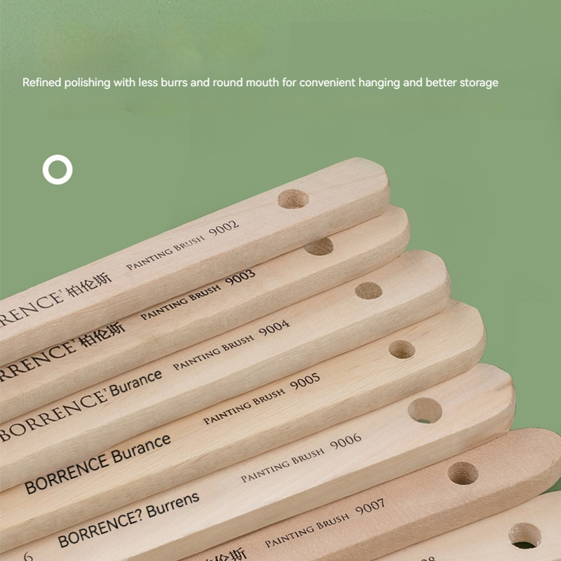 Brush Pen 1/2/3pc set Memory Nylon Penselen Set voor Acryl Olie Tekening Aquarel Houten Schilderij Penseel Gereedschap Kunstbenodigdheden