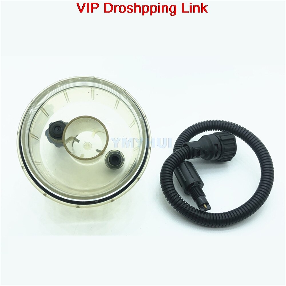 For VOLVO 210/360/480 excavator parts oil-water separator filter cup sensor water cup assembly excavator parts