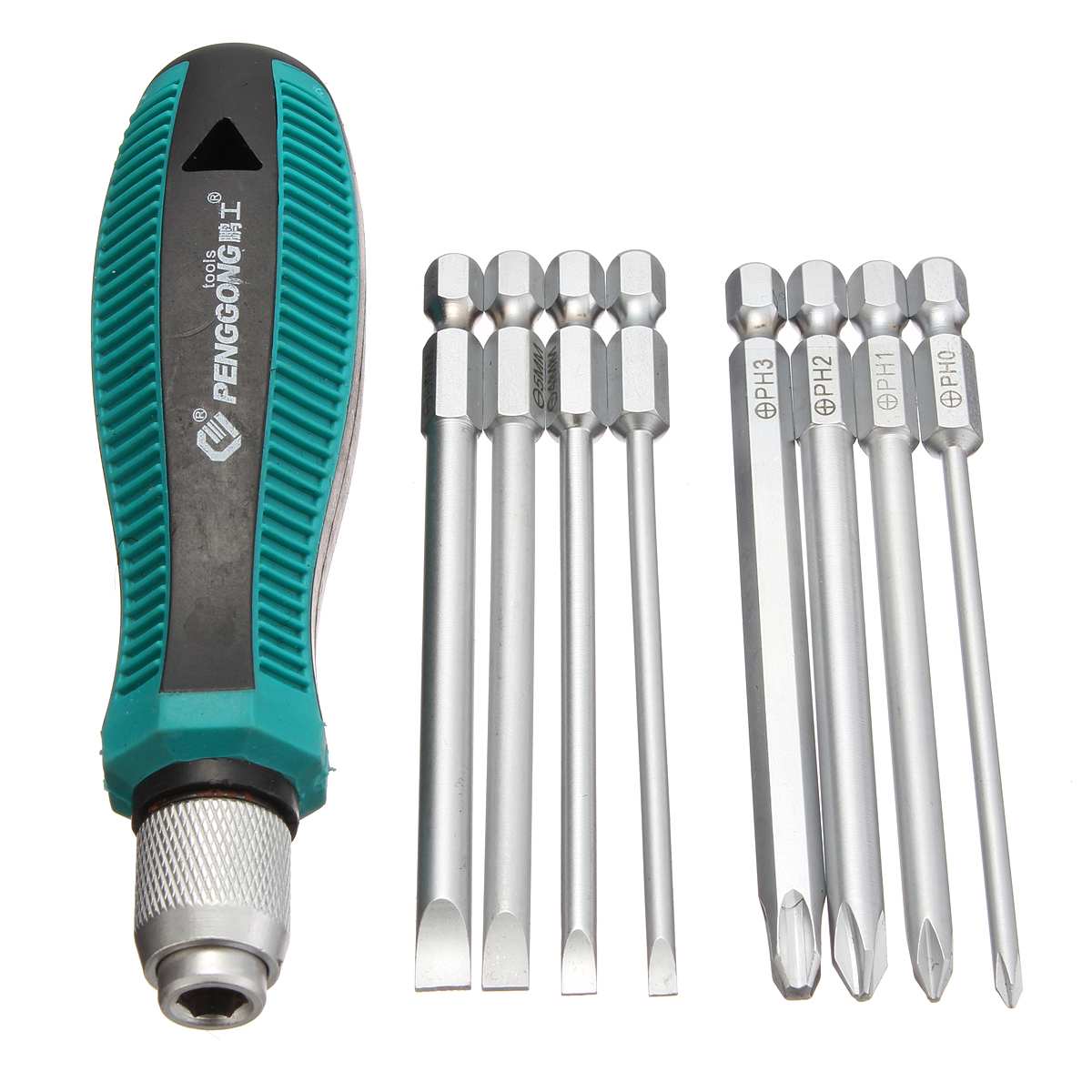 9 in 1 Precision Screwdriver Bit Set Handle Multi-function Screw Driver Magnetic Multi-use Slotted Phillips Hand Tools