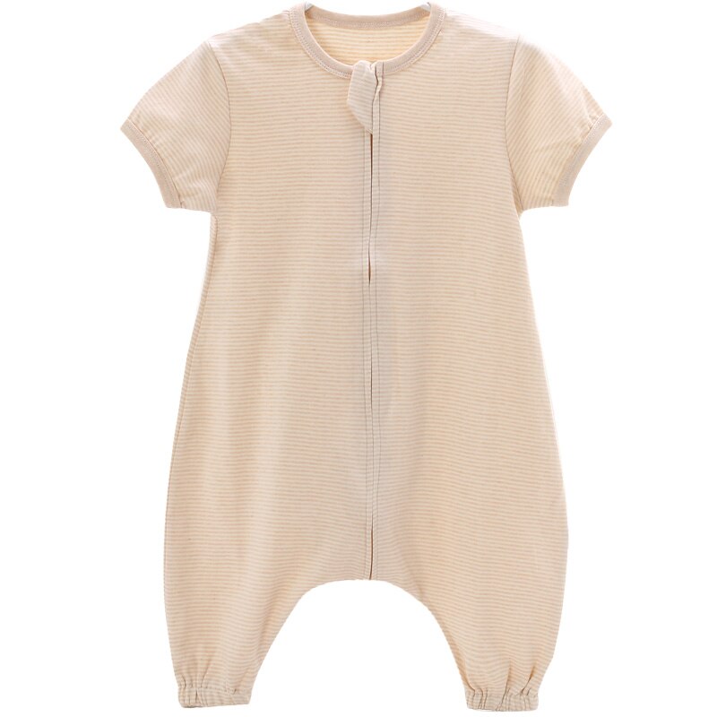 100%  bomullssoveposer til låve 0-4 år smålåve og tidlig vandrer babyteppe sovesekk sovedress med ben: kaki / 70cm til 0-1.5y baby