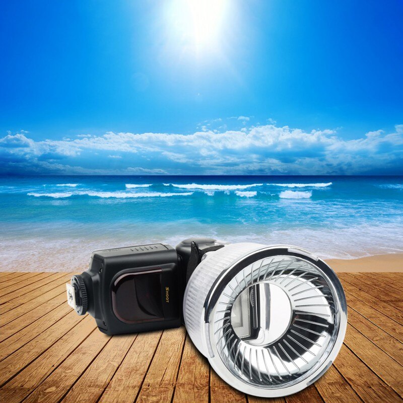 Classic Bowl Light Compatible Diffuse Diffuser Bowl Flash Cover for Canon /Sony /Geno Flash Universal Camera Flash