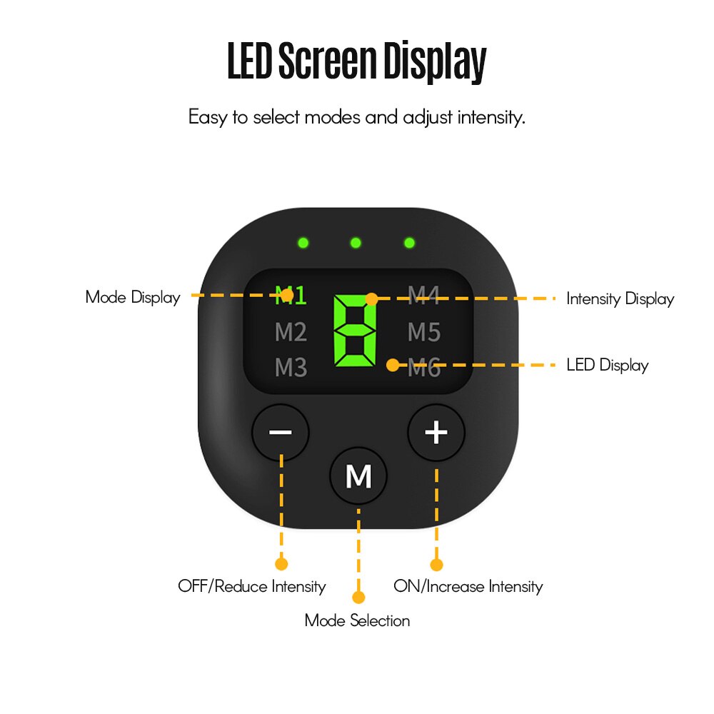 Massager Fitness Trainer Belt Electric Abs Stimulator Unisex Abdominal Muscle Trainer 6 Modes 10 Levels Intensity 15min Timing