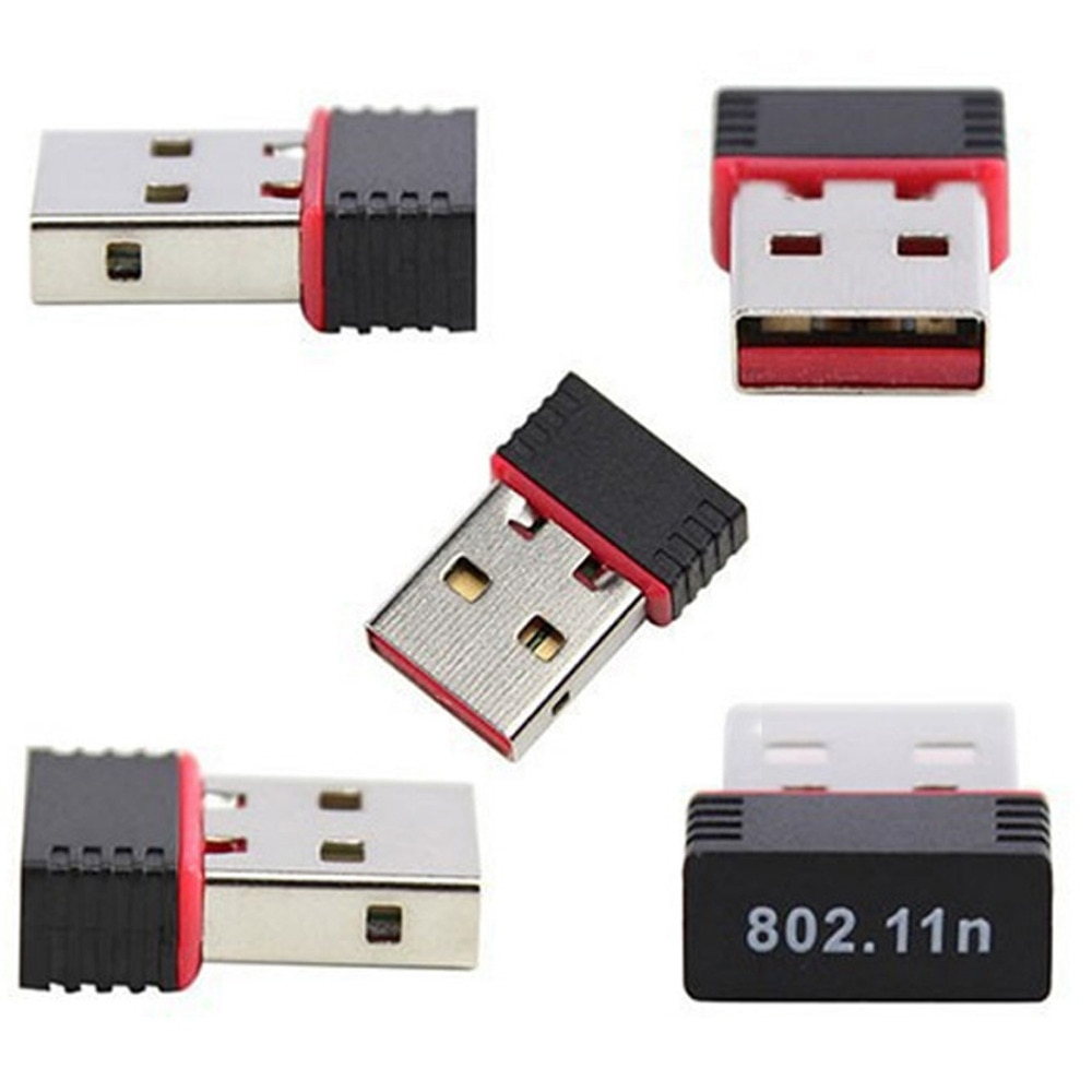 Adaptador sem fio do receptor 2.0 b/ g/ n 150m wifi da placa de rede 802.11 mbps mini wi-fi sem fio da placa de rede de usb 150 wifi para o portátil