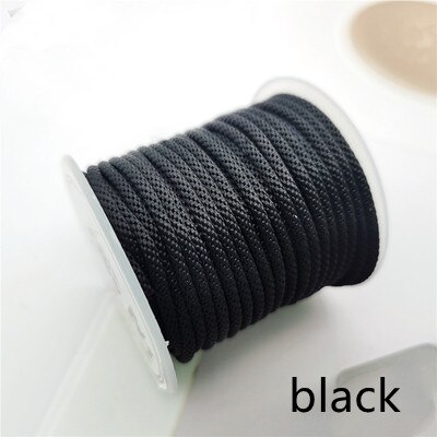 Cuerda de maíz de de 2,5mm, hilo tejido a mano para collar, pulsera, línea de joyería, bricolaje: Latón envejecido