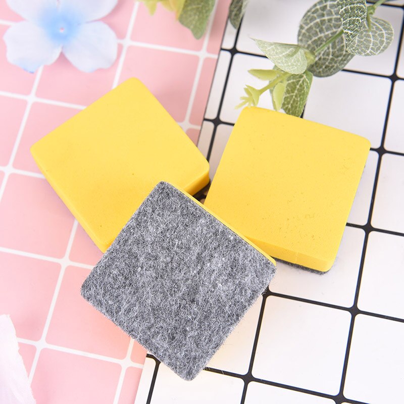2pc/set Sponge Convenient Magnetic Office Board Supplies Eraser Magnetic Blackboard/Whiteboard Eraser