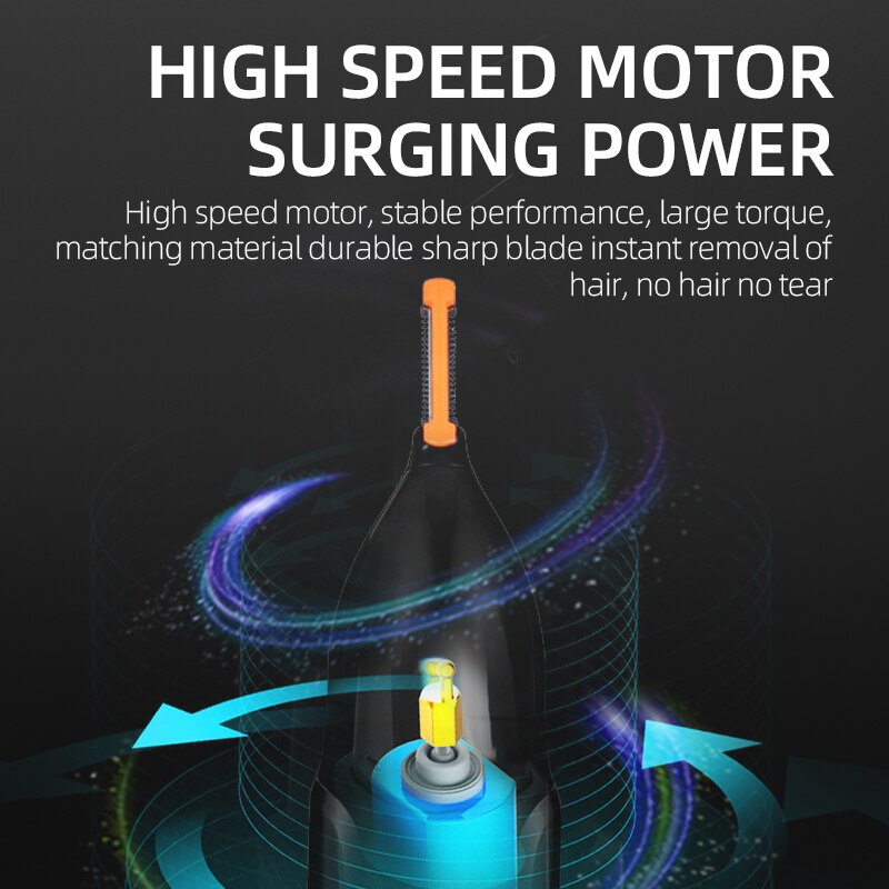 3in1 Wiederaufladbare Nase Trimmer Bart Trimmer Für Männer Mikro Rasierer Augenbraue Nase Haar Trimmer Für Nase Und Ohr Reiniger Pflege einstellen