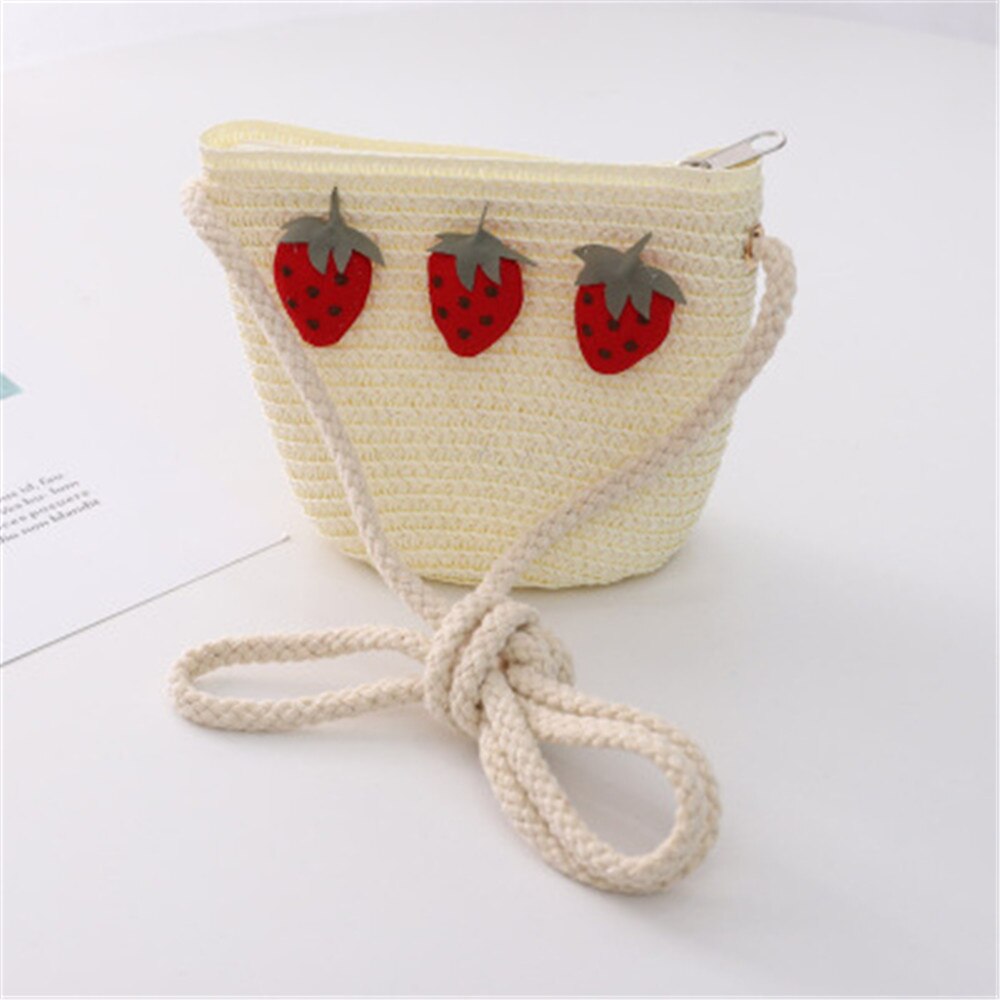 Chapeau de paille d'été pour enfants, mignon, fraise, pour la plage, pour filles de 3-8 ans: 10