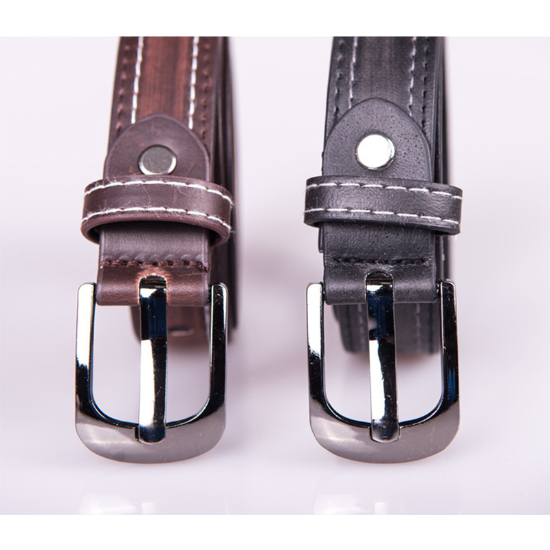 Boutique Volwassen Ceremonie Riem jongen Riem kind Student Jurk Zwart Riem Auto Lijn Legering Gesp Perfect Detail