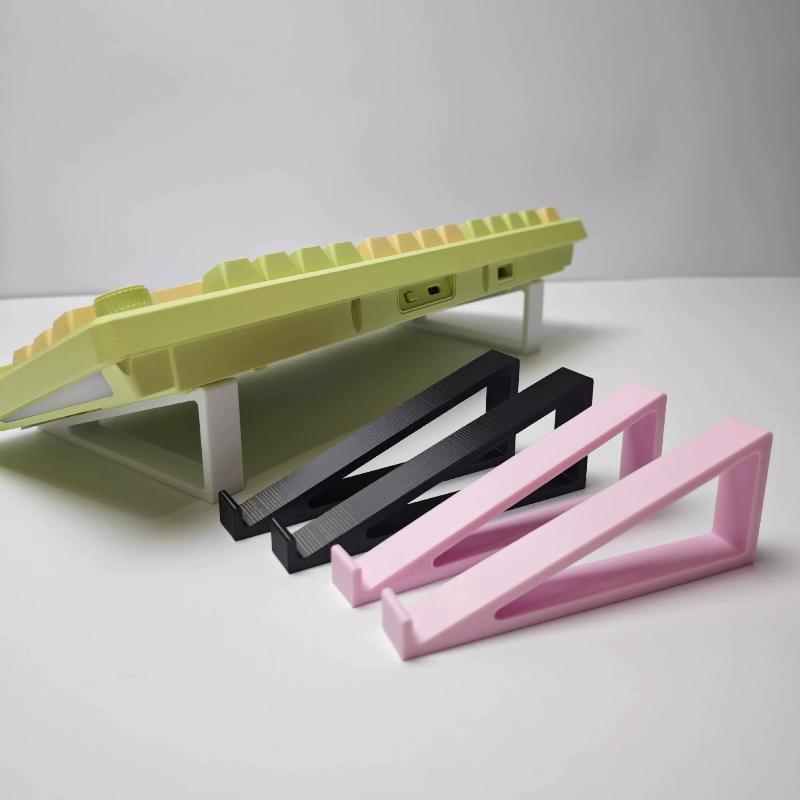 1 Pair Keyboard Risers for Computer Adjustable NonSlip Stand Ergonomic Office Desk Accessories for Typing Comfort