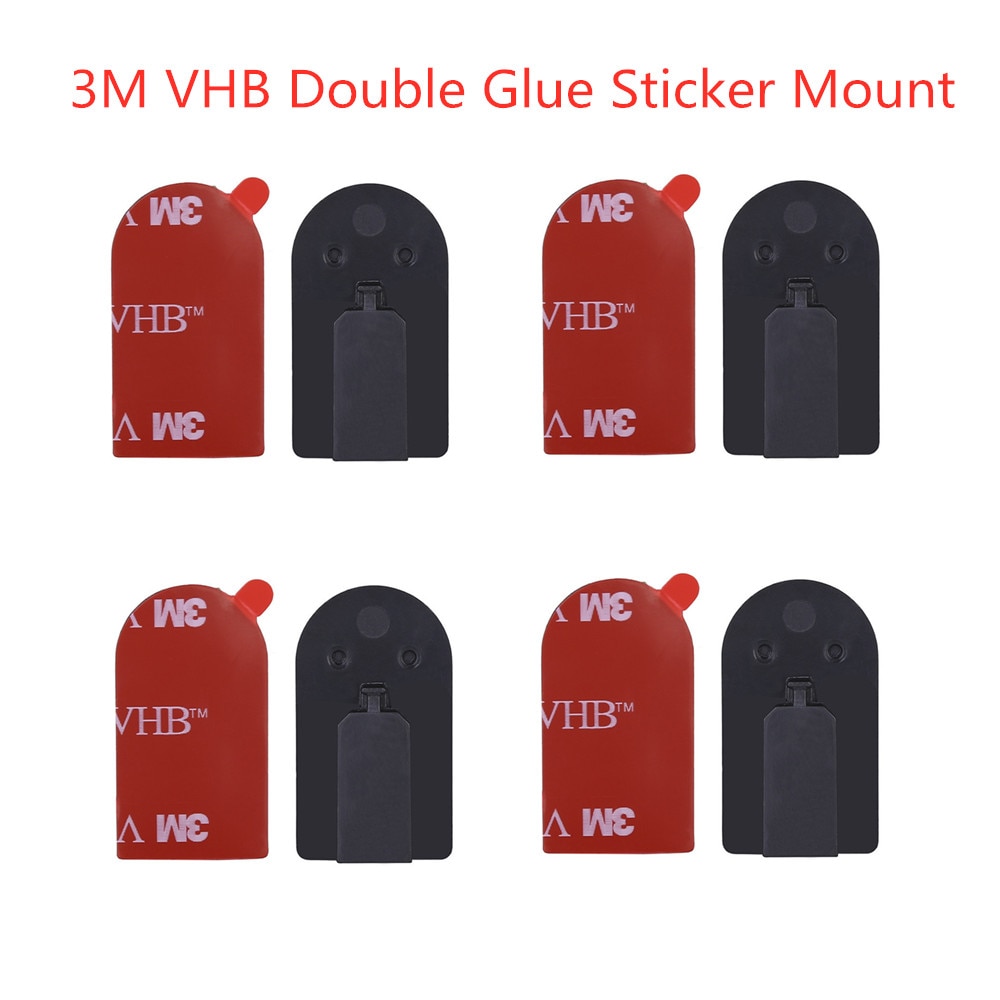 4Pc X Originele 3M Vhb Dubbele Lijm Sticker Mount Voor Blueskysea B1W Auto Dash Cam Dvr Camera
