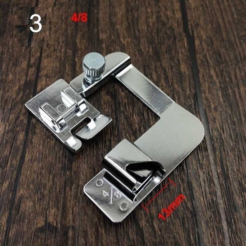 7 Sizes Rolled Hem Pressure Foot Sewing Machine accessories edge Presser Foot Hemmer Foot for Brother Singer