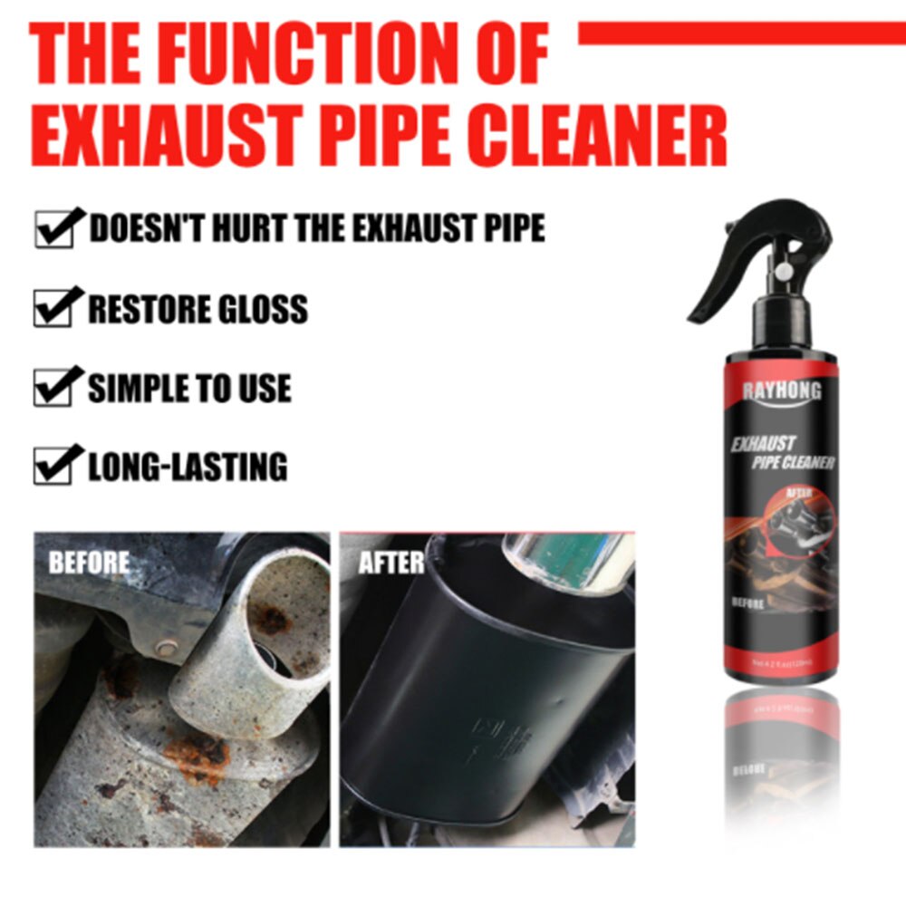 30 ML Car motorcycle Exhaust Pipe Cleaner Car Repair Maintenance Tool Exhaust Cleaning Beauty Pipe