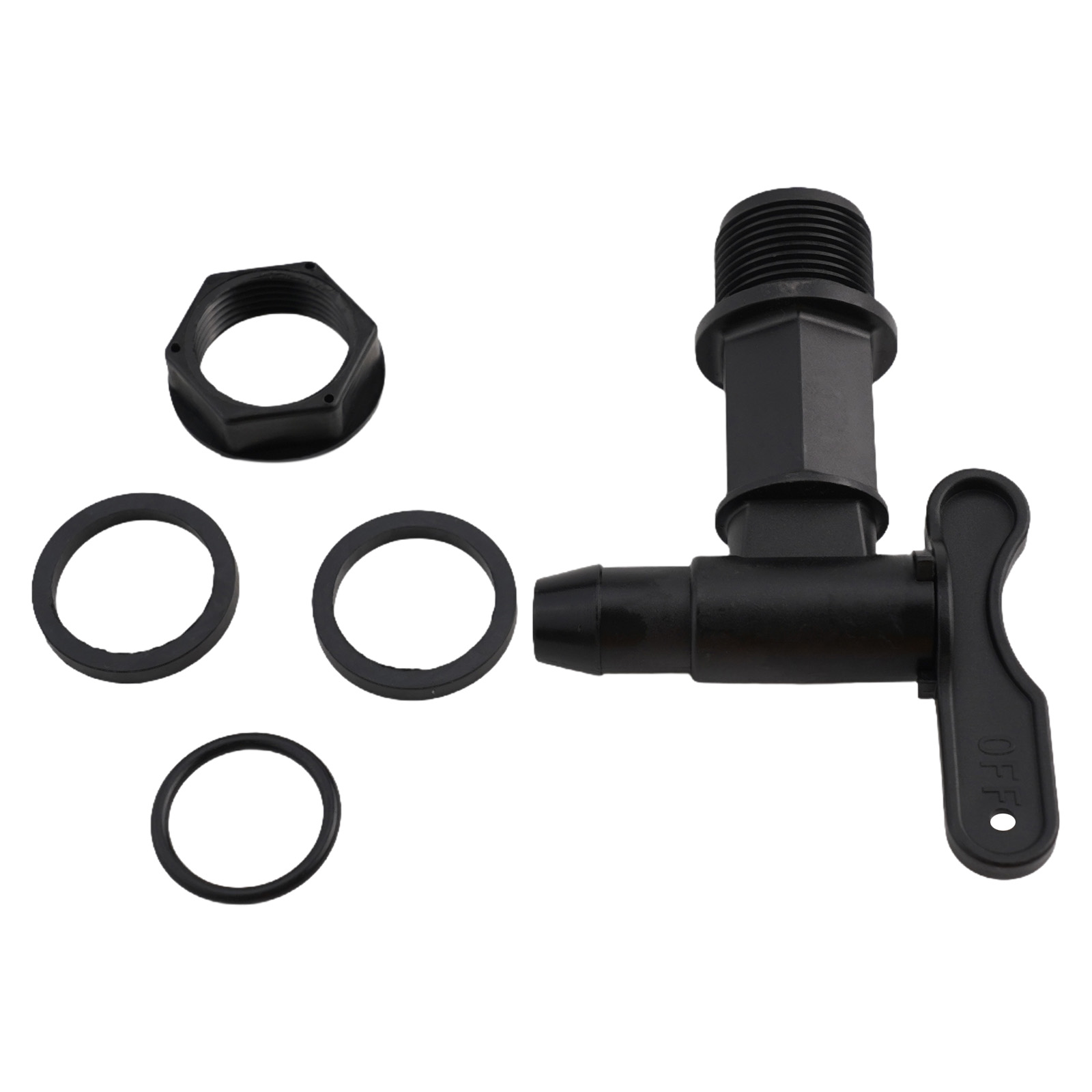 1pcs IBC Barrels Water Butt Tap Self Made Plastic Faucet For Beer Rain Brew Water Tank Faucet Water Garden Hose Connection