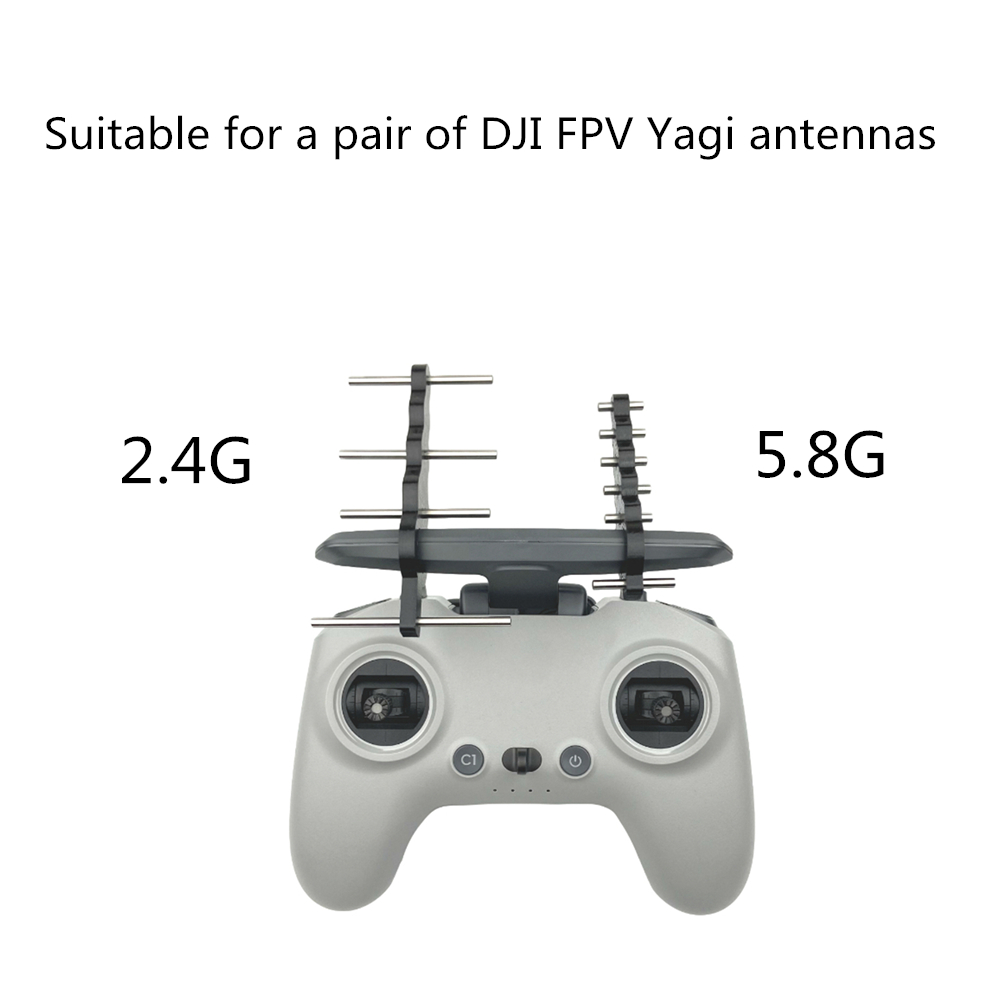 2,4 Ghz 5,8 Ghz Yagi Antenne Signal Booster Für DJI FPV Fernbedienung 2 Verstärker Combo Zubehör Weihnachten Baum Ausführung
