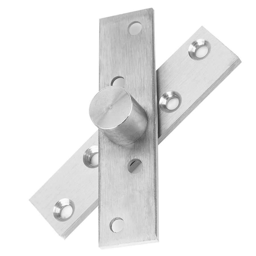 2Pcs Heavy Duty SS Concealed 360° Degree Pivot Hinge for Revolving Doors