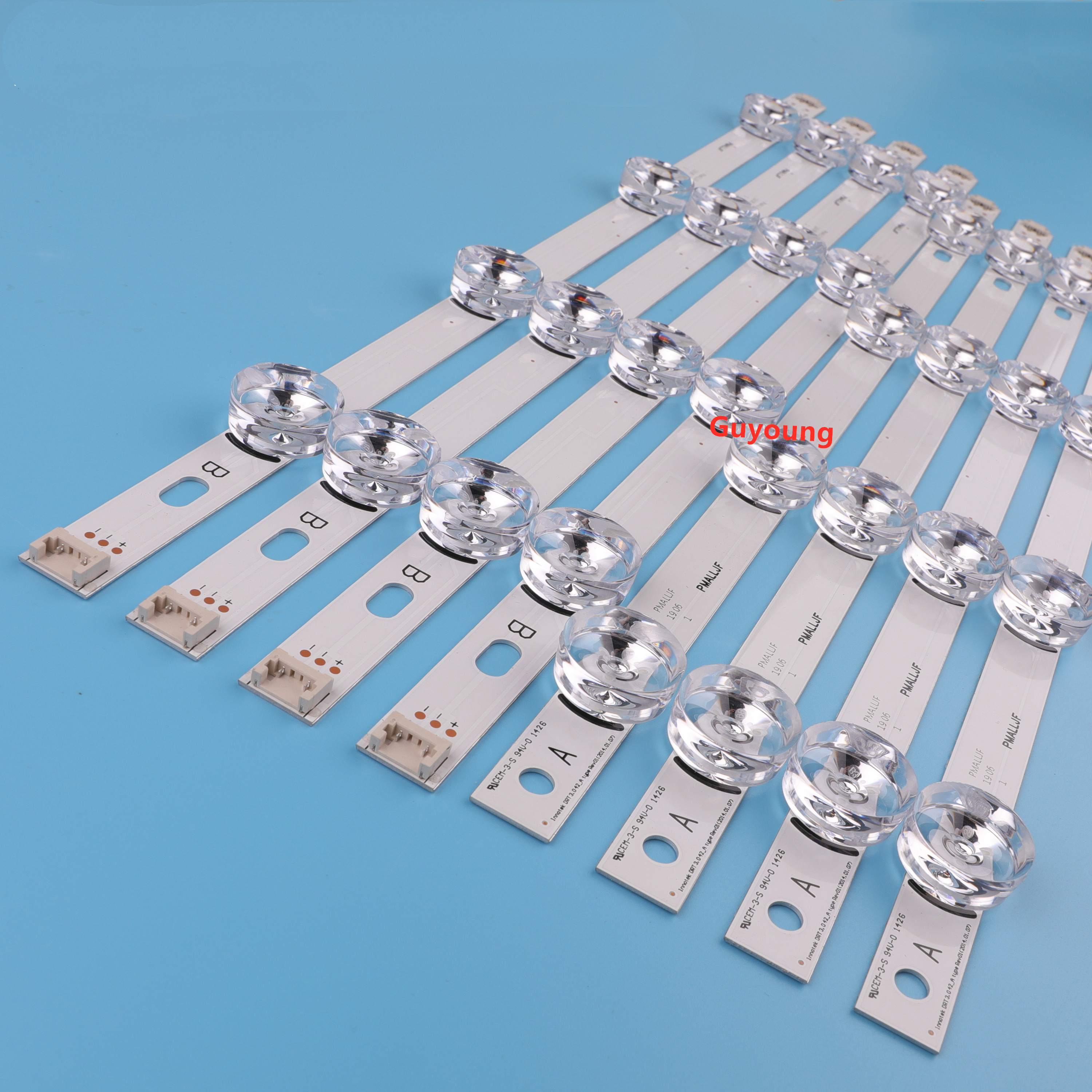 Striscia LED 8 pz/set per LG 42LB5800 42LB5700 42LF5610 42LB550V innotek DRT 3.0 42 A/B 17171709a 1710A