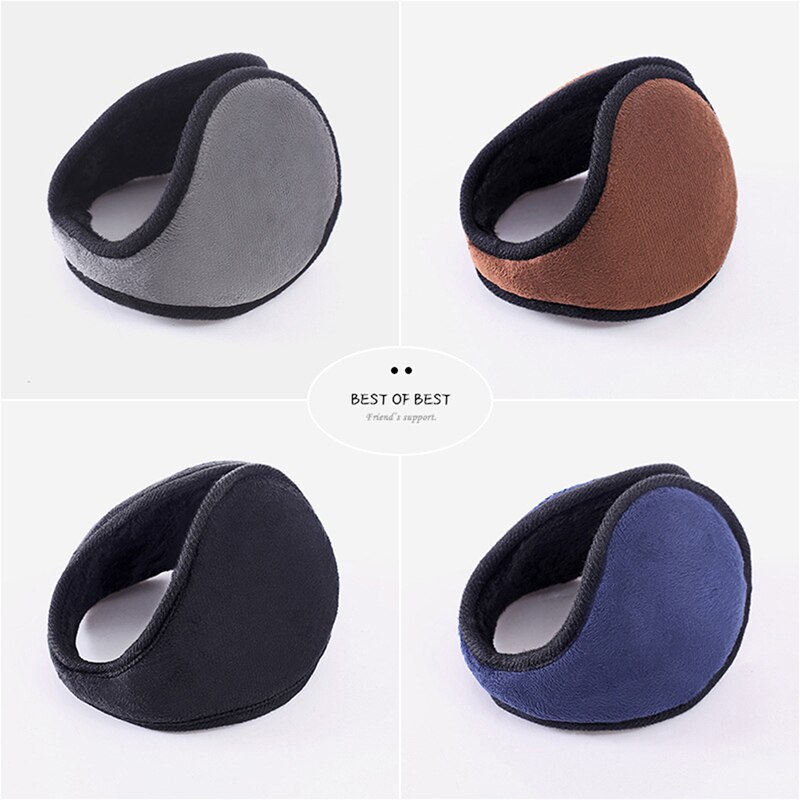 Pluszowe plecy w stylu mody nauszniki męskie nauszniki męskie nauszniki na co dzień utrzymuj ciepło zimowa pokrywa ochronna robić użytku na zewnątrz osłona uszu