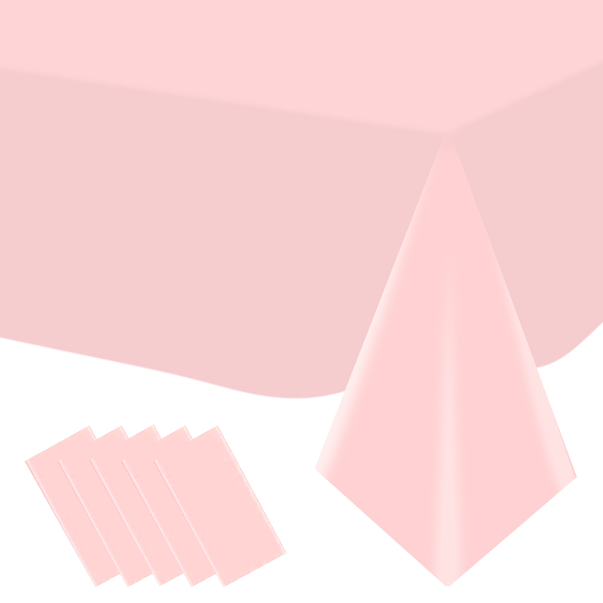 Tovaglia usa e getta in tinta unita, festa di compleanno, matrimonio, Natale, tovaglie rettangolari per la cucina di casa