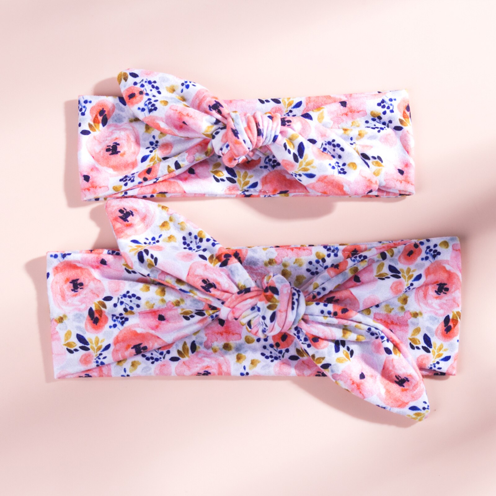2 Stuks Haarband Vrouwelijke Verbreed Bloemenprint Hoofdband Headwrap Haaraccessoires Voor Volwassenen Kids: H