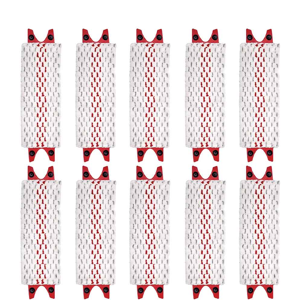 Microfibre Floor Mop Pads Replacement for Vileda UltraMax Mop Refill Replacement Set Floor Washable Replace Spray Flat Mop Cloth: 10PCS