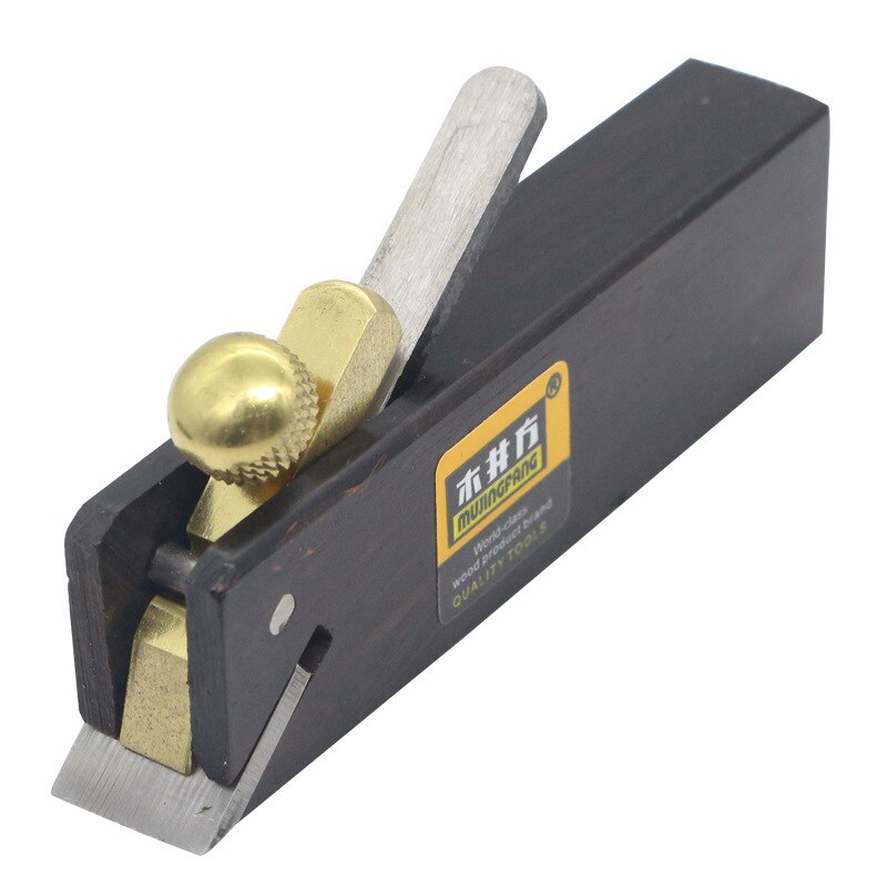 Minilínea de dibujo suave de sándalo negro, cepilladora manual para carpintería, bricolaje