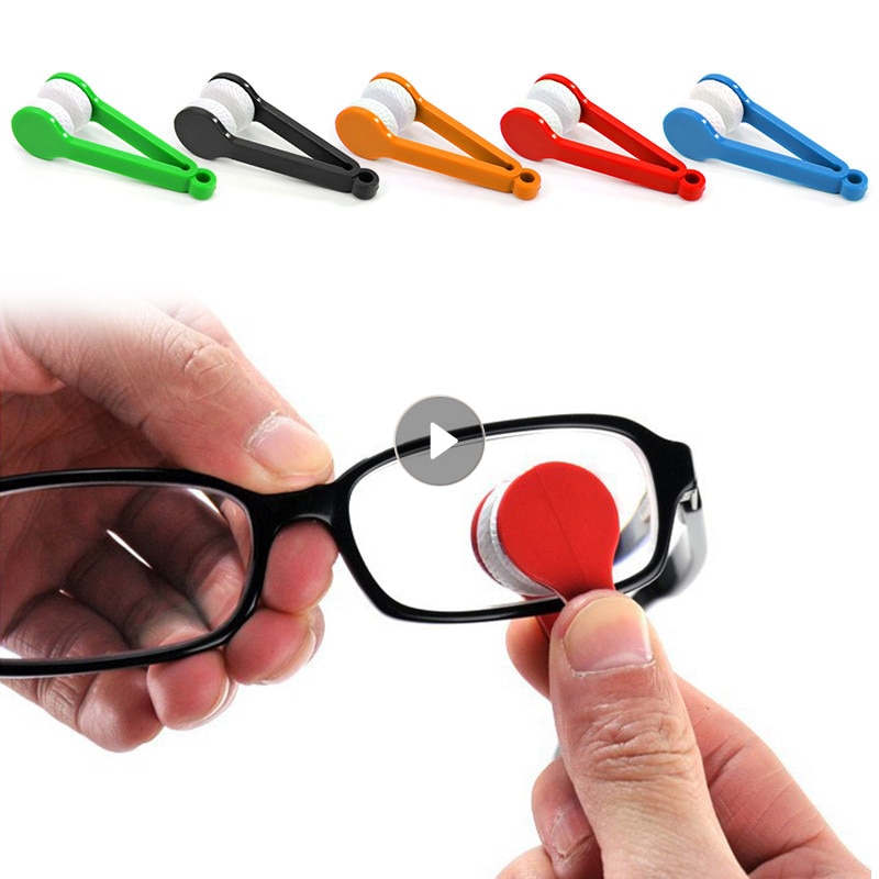 Eyewear cleaner screen rub mini myke briller linserens børsterens tørketørk mikrofiber briller briller direktesalg