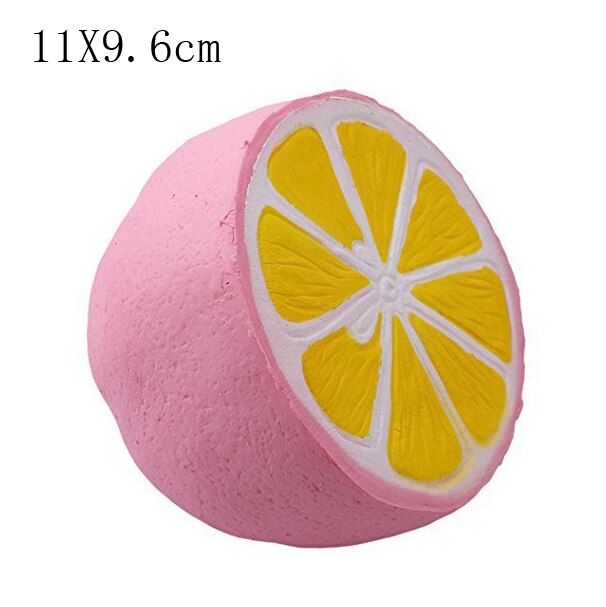 Squishy Watermeloen Jumbo Squishy Speelgoed Kawaii Squishies Langzaam Stijgende Antistress Stress Squishies Speelgoed: pink Lemon