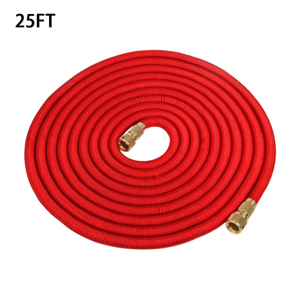 Garden Hose Water Pipe Expandable Watering Hose High Pressure Car Wash Expandable Garden Magic Hose Pipe Garden Irrigation Tools: 30m / Red