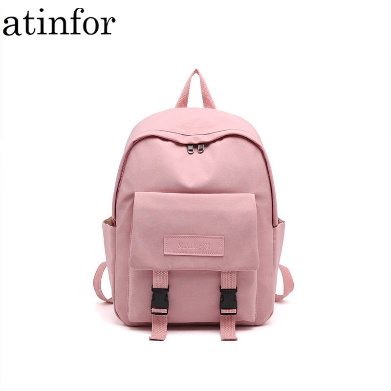 Atinfor Frauen Anti Diebstahl Multifunktions Rucksack Täglichen Reise Schulranzen für Jugendliche Schnalle Bookbag Wasserdichte Mochilas