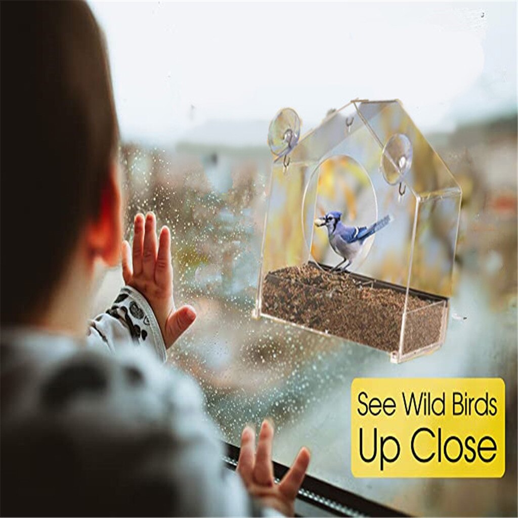 Bird Family Hanging Window Bird Feeder Bird Outdoor Bird Feeder Other Pet Feeder клетка Игрушка птица jaula