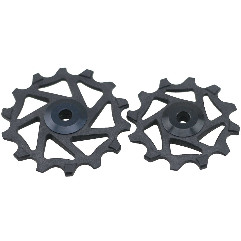 Rueda de polea de rodamiento de cerámica 12T 14T para Shimano XTR M9000 M980 M8000 piezas de repuesto para accesorios de bicicleta